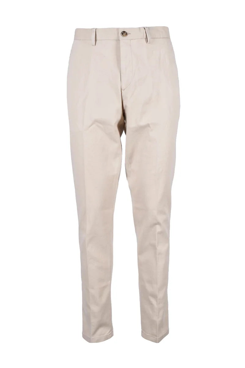 Lebole Pantalone Cotone Stretch - Beige