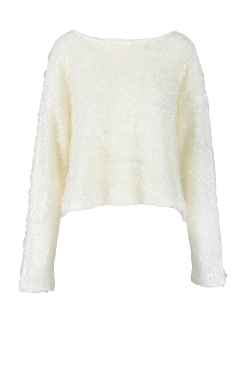 Simona.a Maglia Poliestere - Bianco