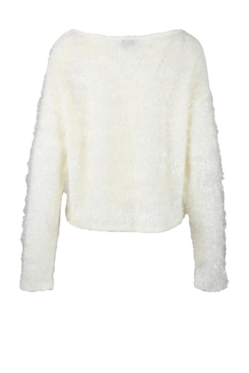 Simona.a Maglia Poliestere - Bianco