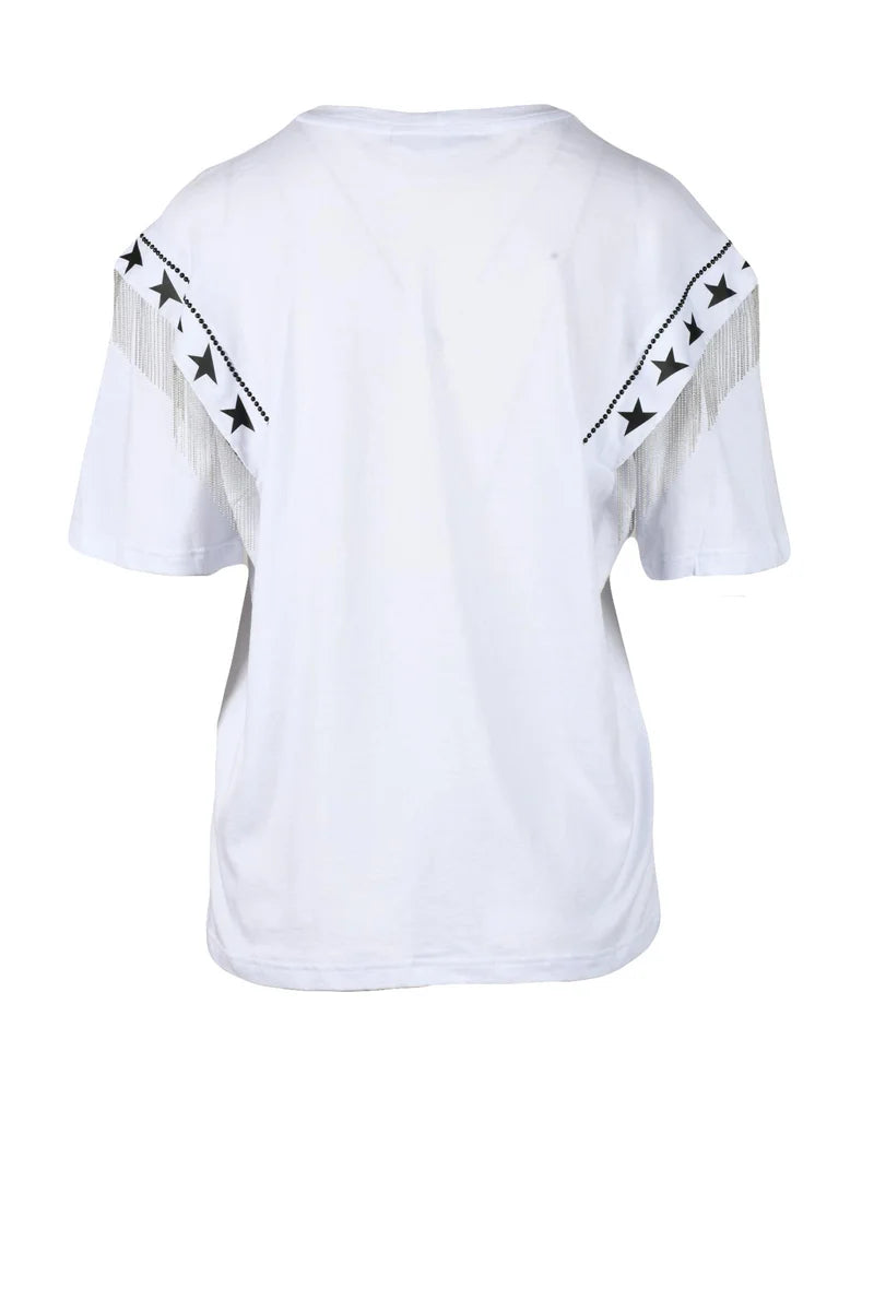 Maison 9 Paris-m9p T-shirt Cotone - Bianco