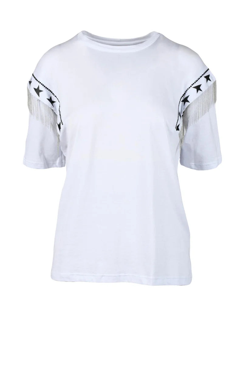 Maison 9 Paris-m9p T-shirt Cotone - Bianco
