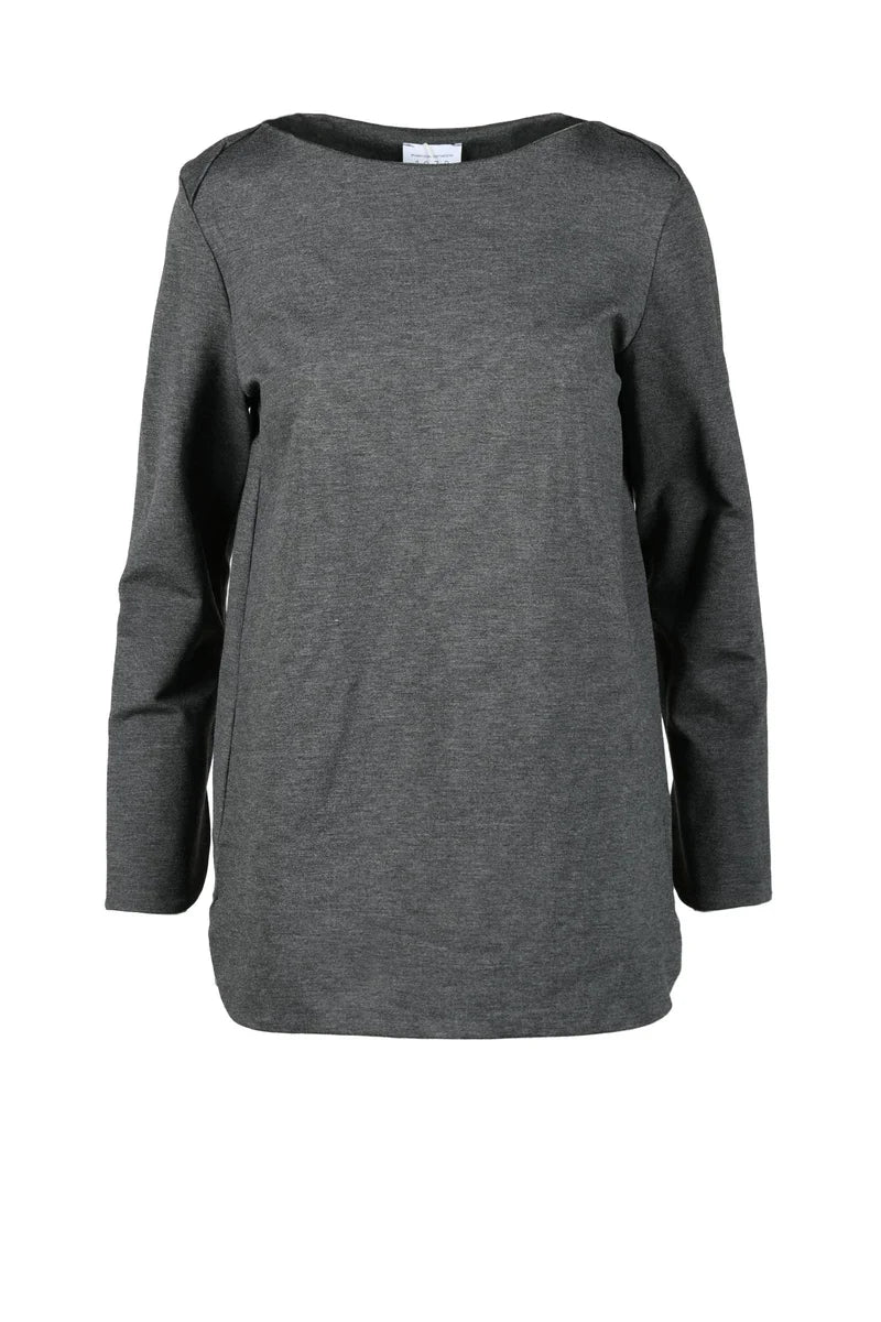 Millenovecentosettantotto Blusa Viscosa Elastan - Grigio