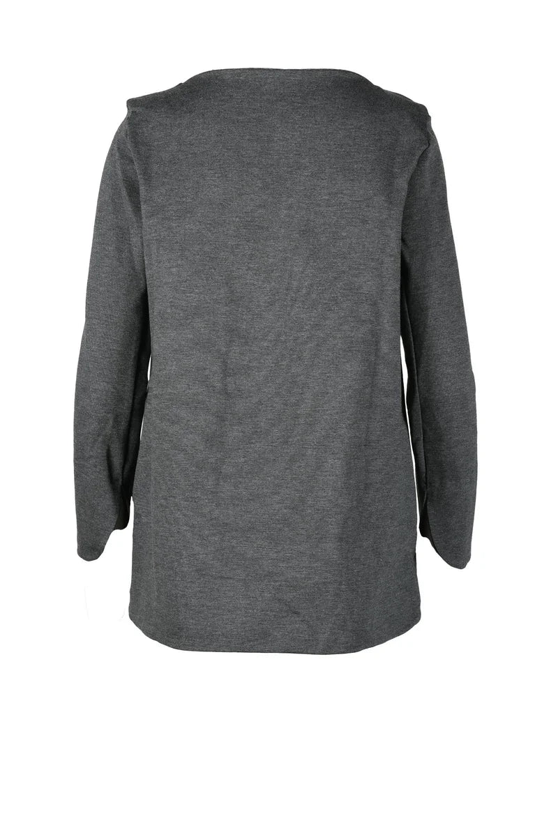 Millenovecentosettantotto Blusa Viscosa Elastan - Grigio