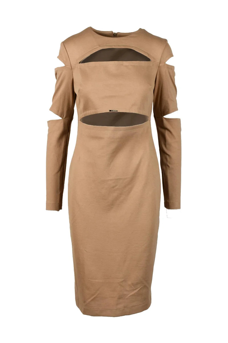 Gil Santucci Abito Viscosa Elastan - Beige
