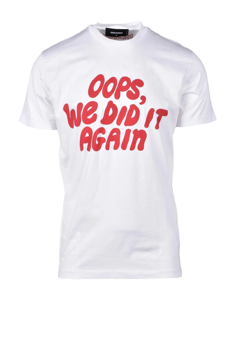 Dsquared2 T-shirt Cotone - Bianco