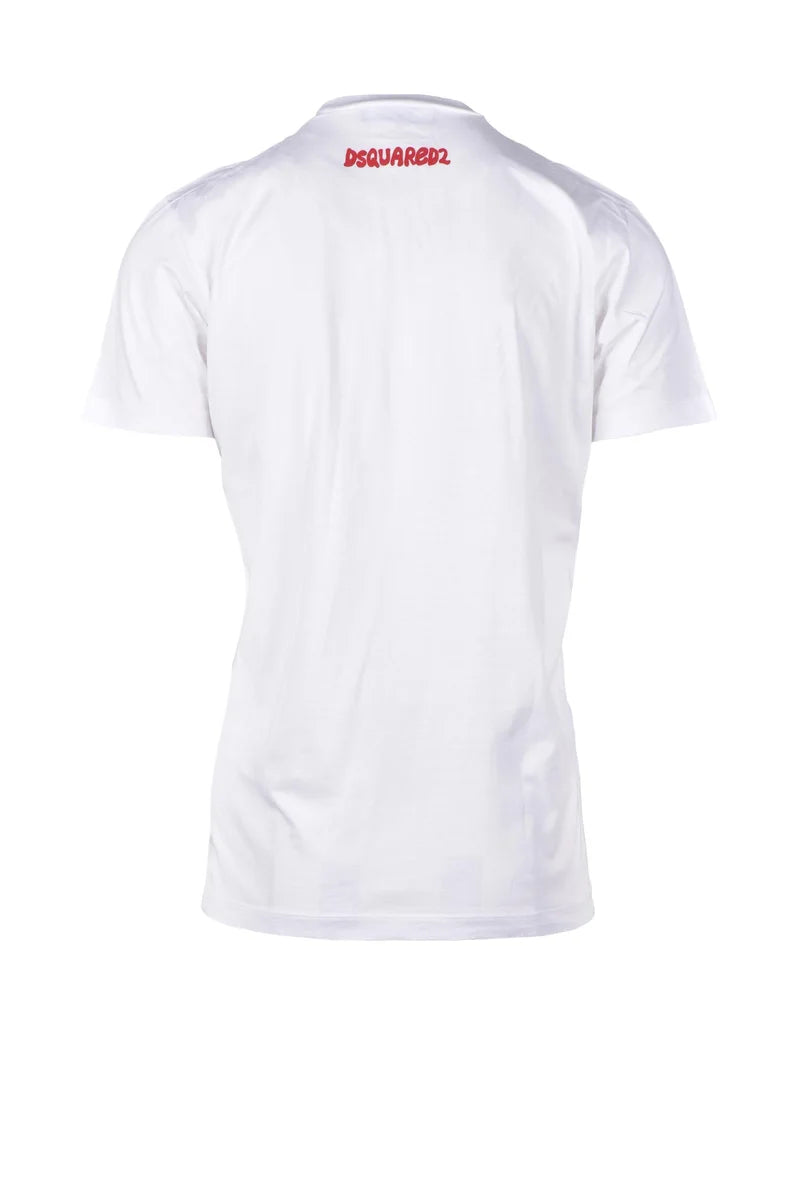 Dsquared2 T-shirt Cotone - Bianco