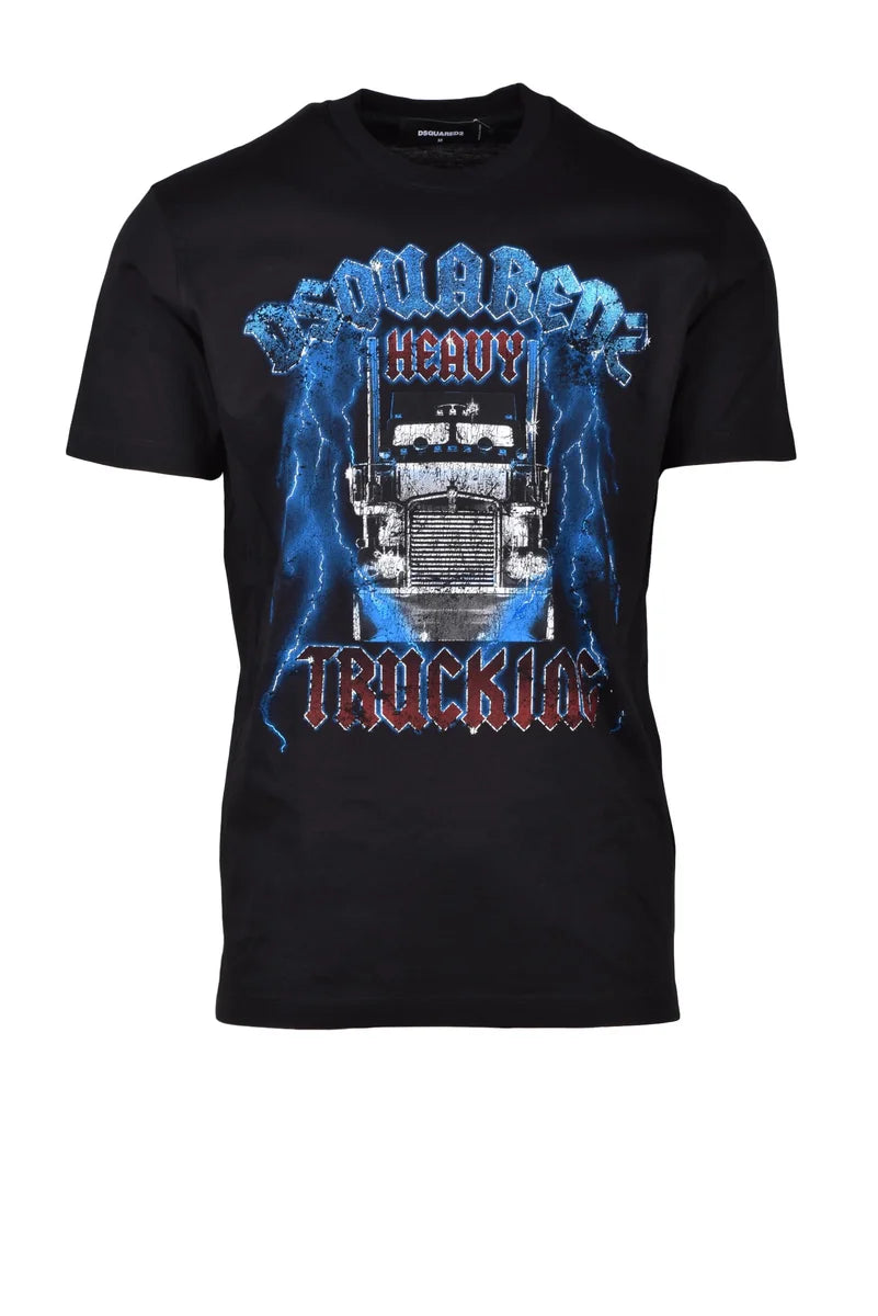 Dsquared2 T-shirt Girocollo - Nero