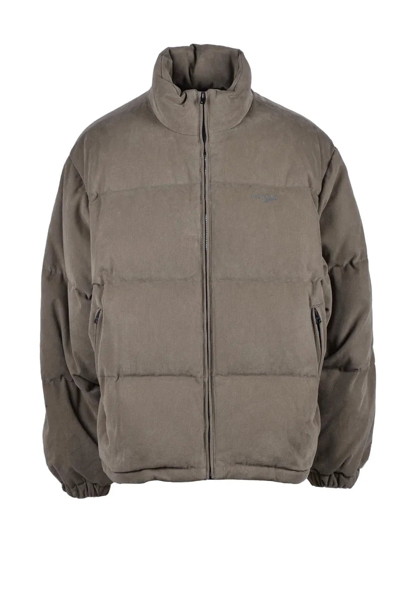 We11done Piumino Tela Vintage - Khaki