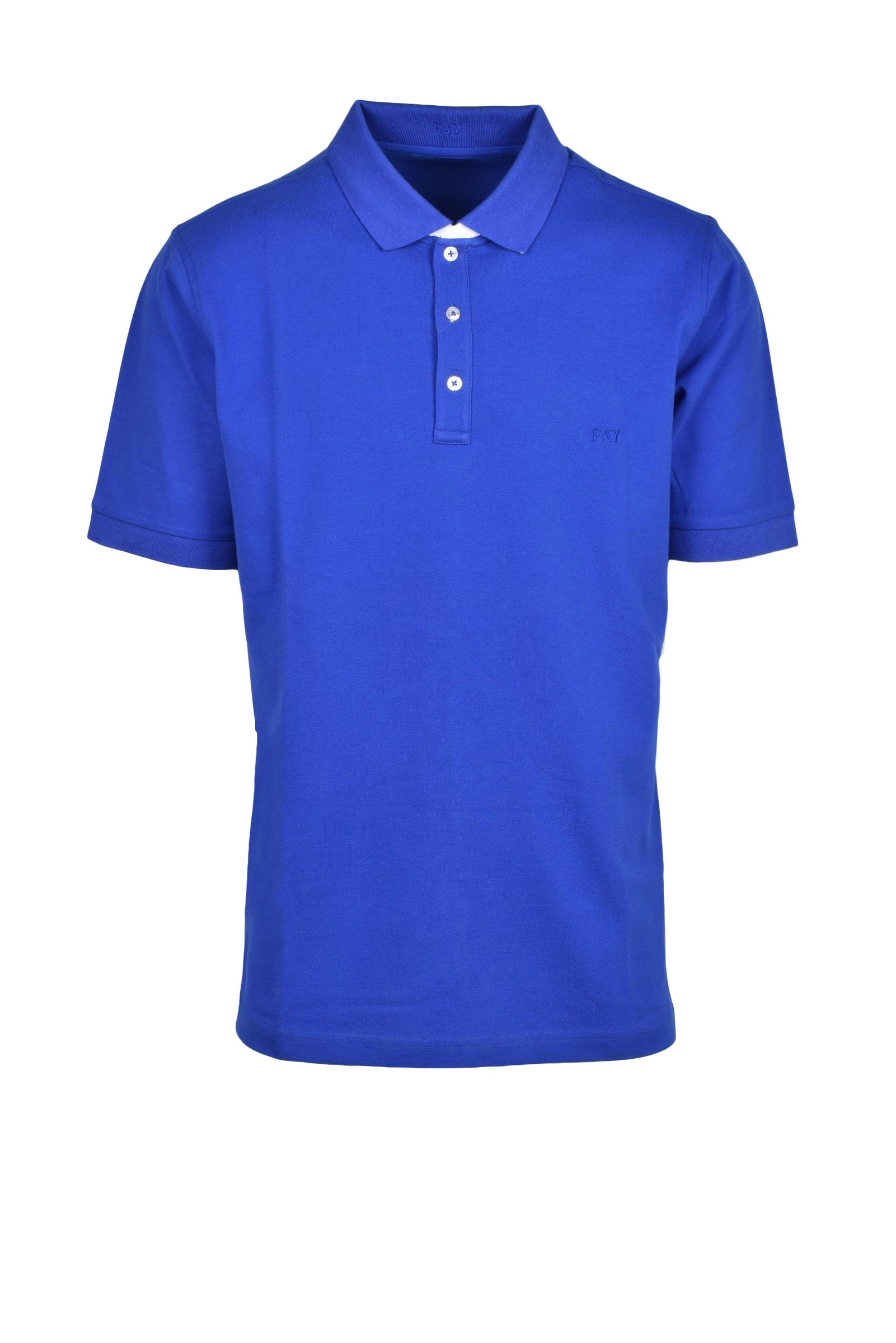 FAY Poloshirt aus Baumwolle und Elastan