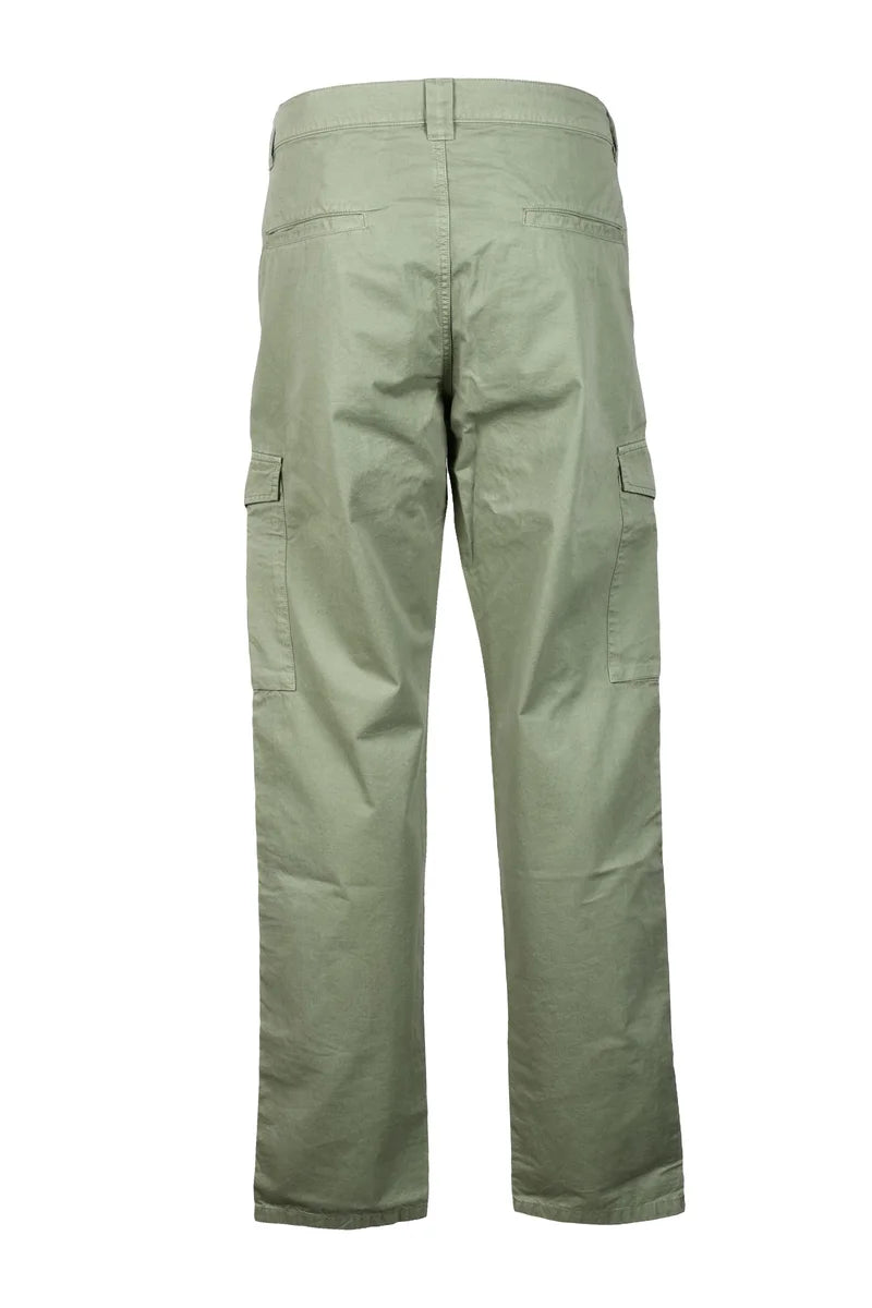Aspesi Pantalone Cargo Cotone - Verde Salvia