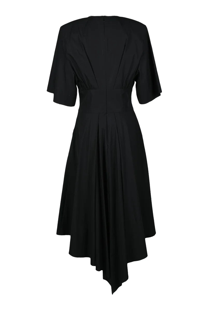 Alexandre Vauthier Abito Lungo Cotone - Nero