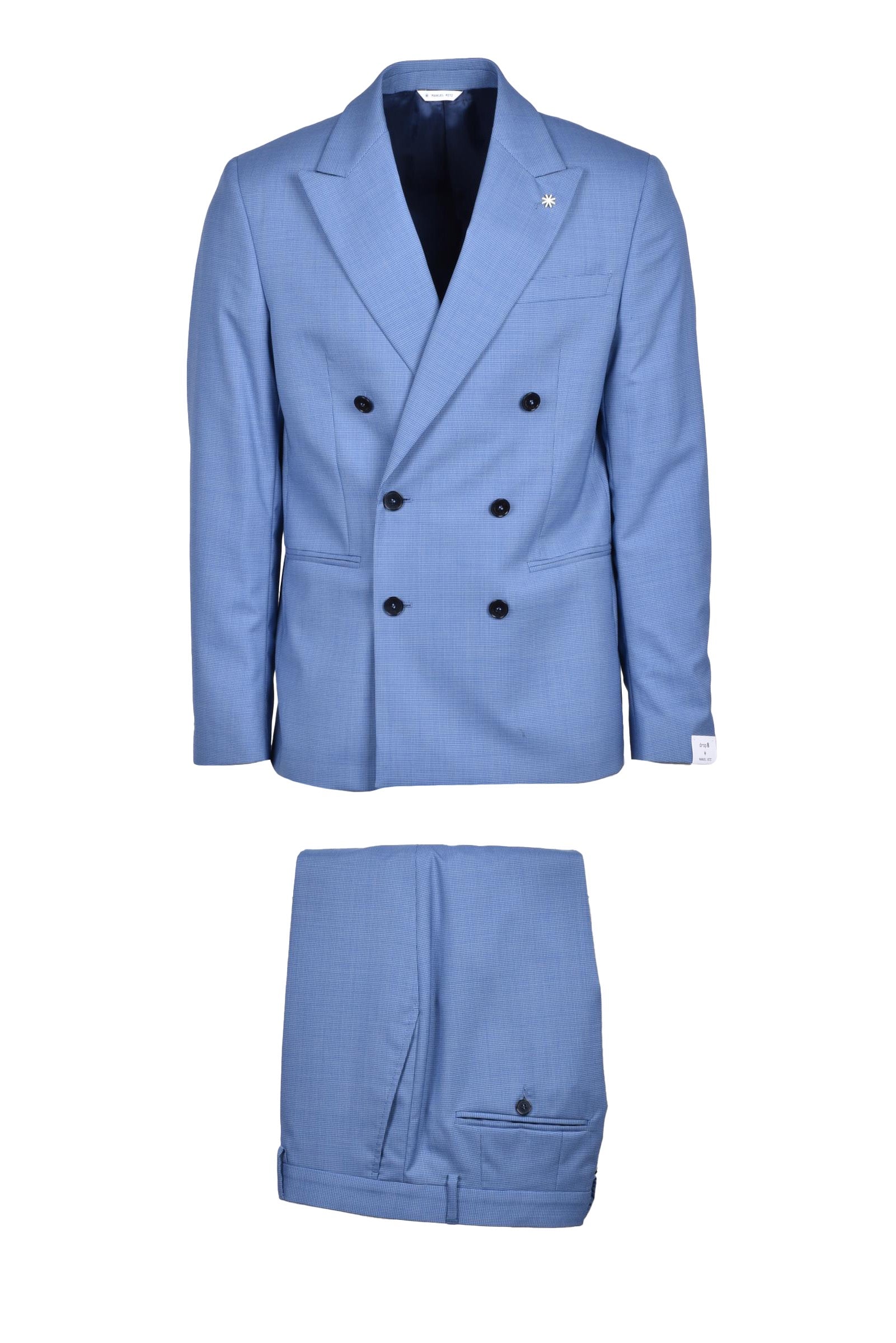 MANUEL RITZ men's suit