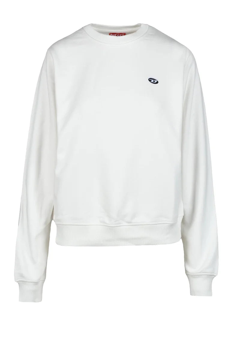 Diesel Felpa Donna - Bianco