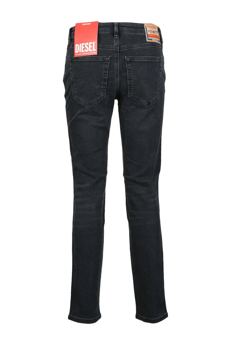 Diesel Jeans Cotone Stretch - Nero