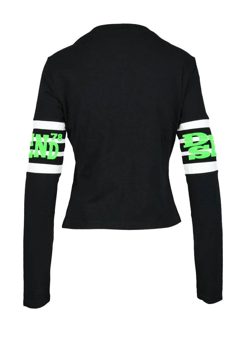 Diesel T-shirt Serafino - Nero