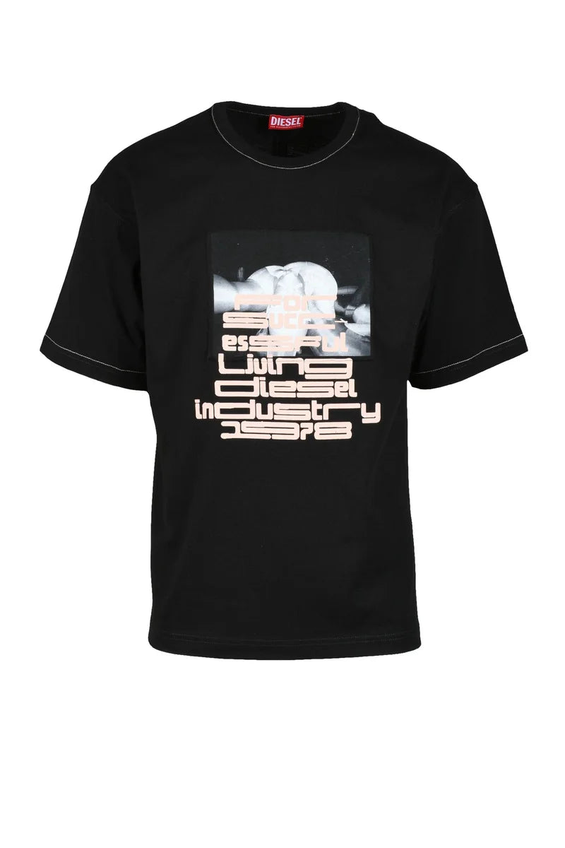 Diesel T-shirt Girocollo - Rosa