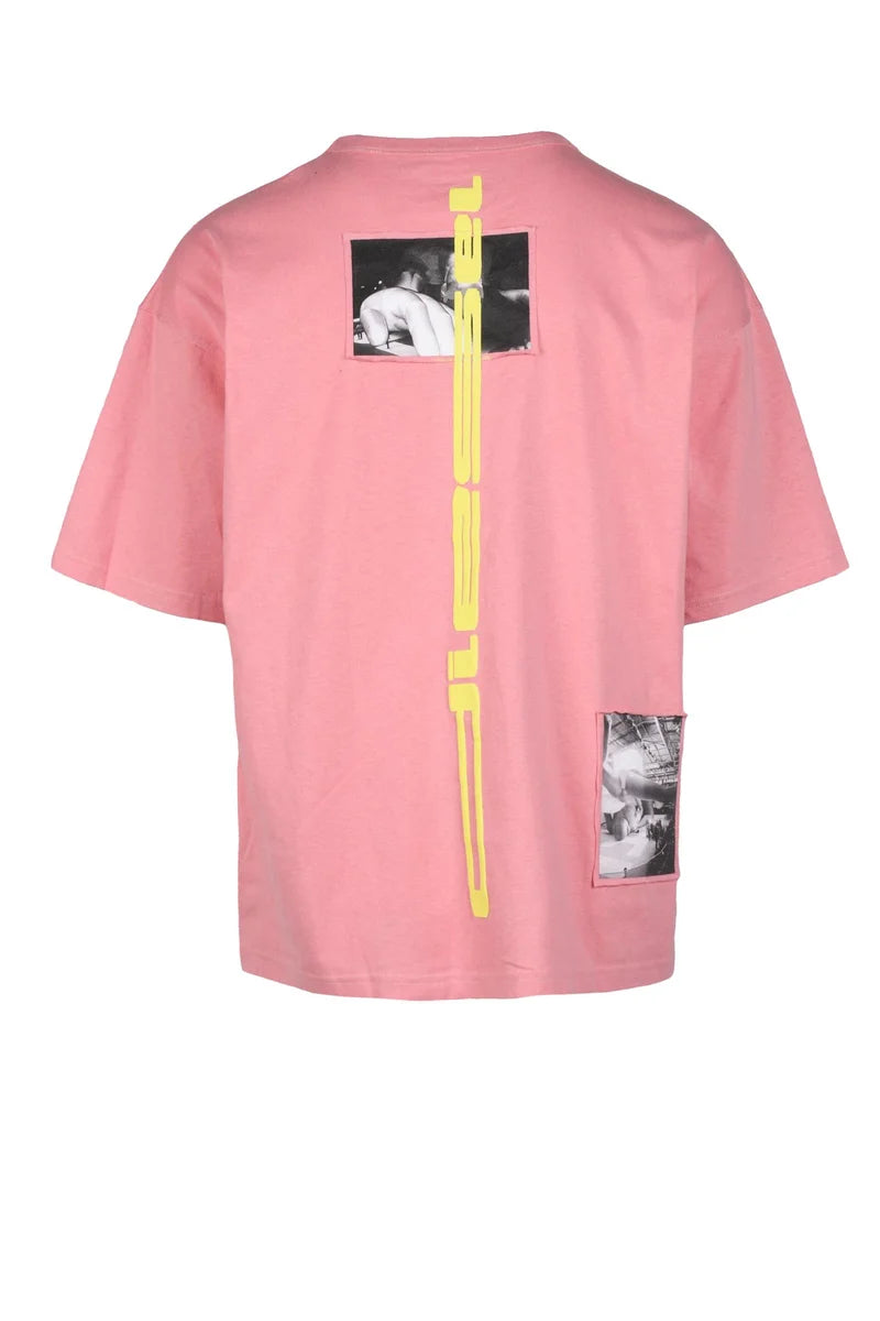 Diesel T-shirt Girocollo - Rosa