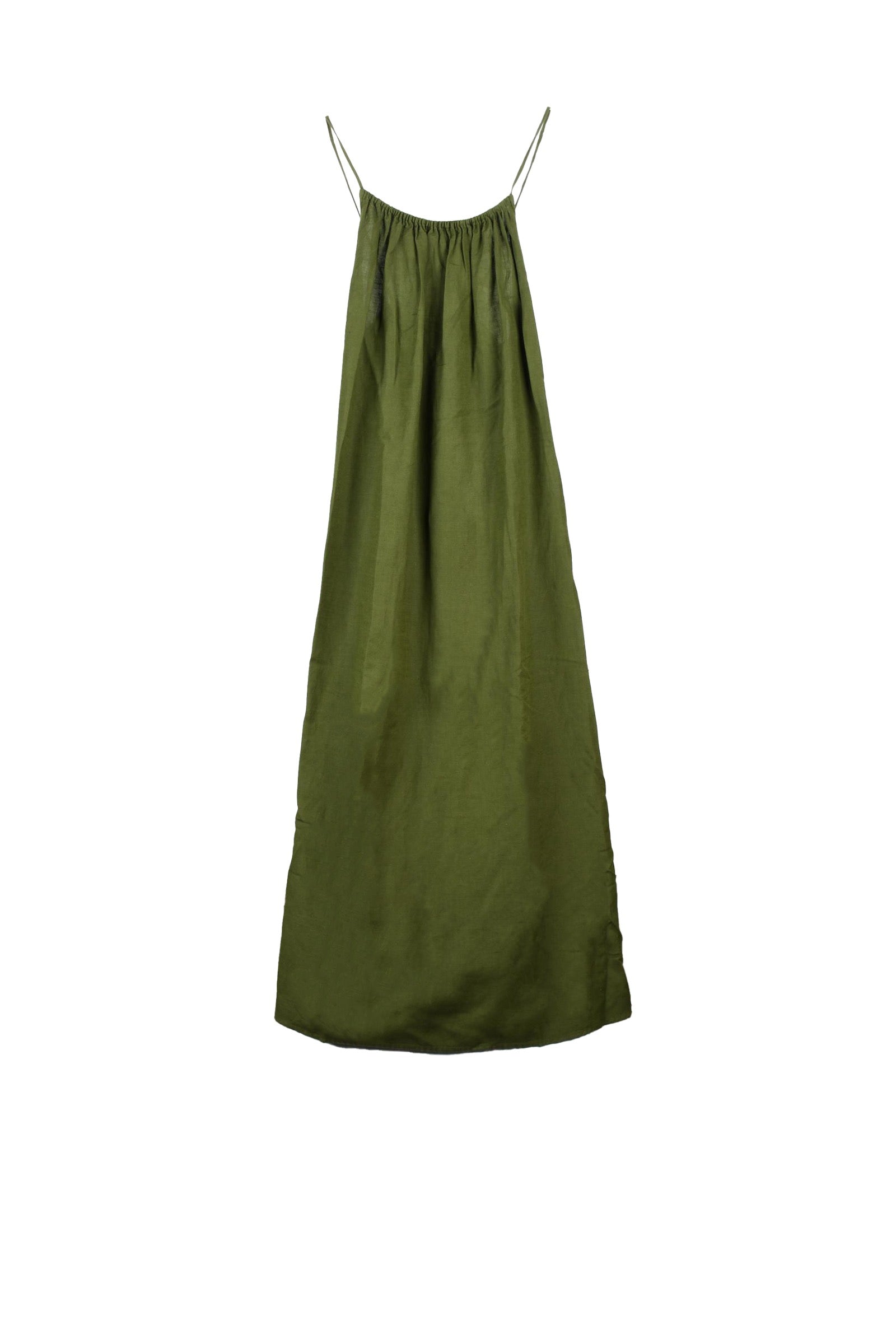 SUN68 - Langes Damenkleid aus Leinenviskose