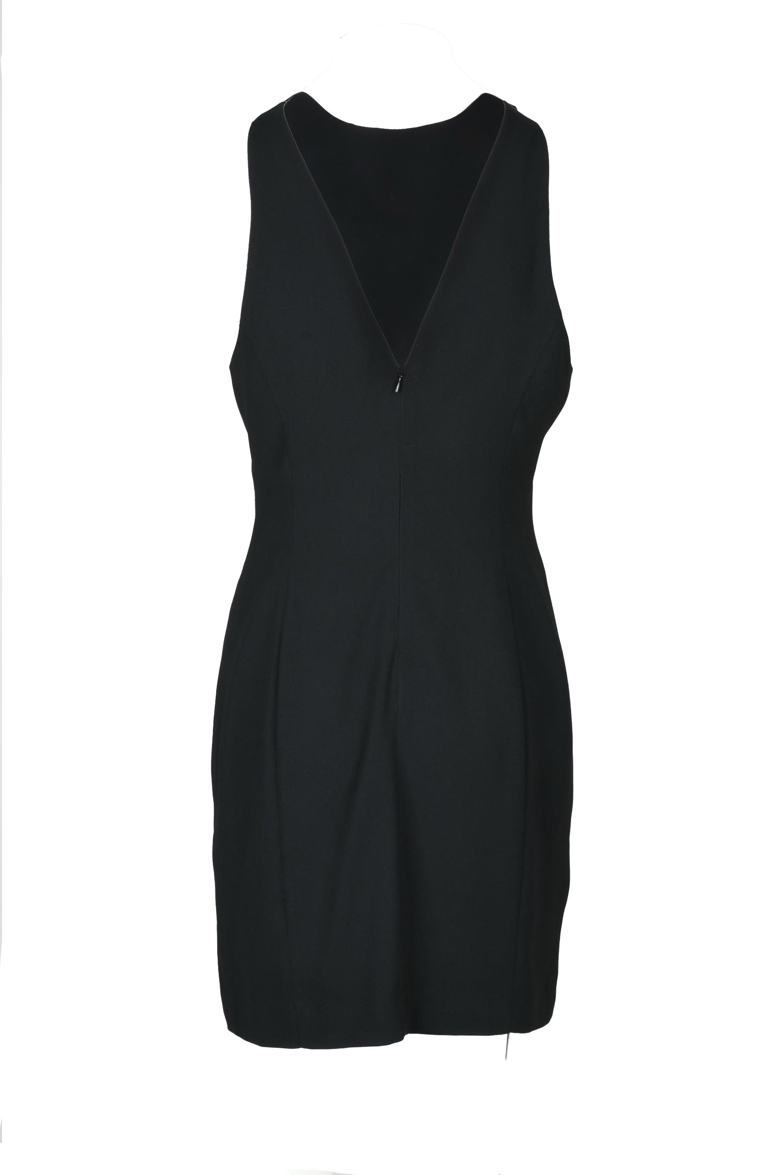 Carla G - Etuikleid für Damen aus Acetat-Viskose Schwarz