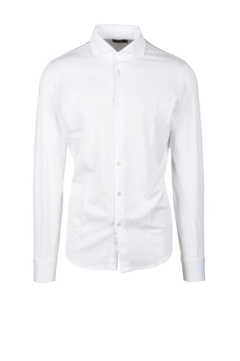 Fama Camicia Cotone - Bianco