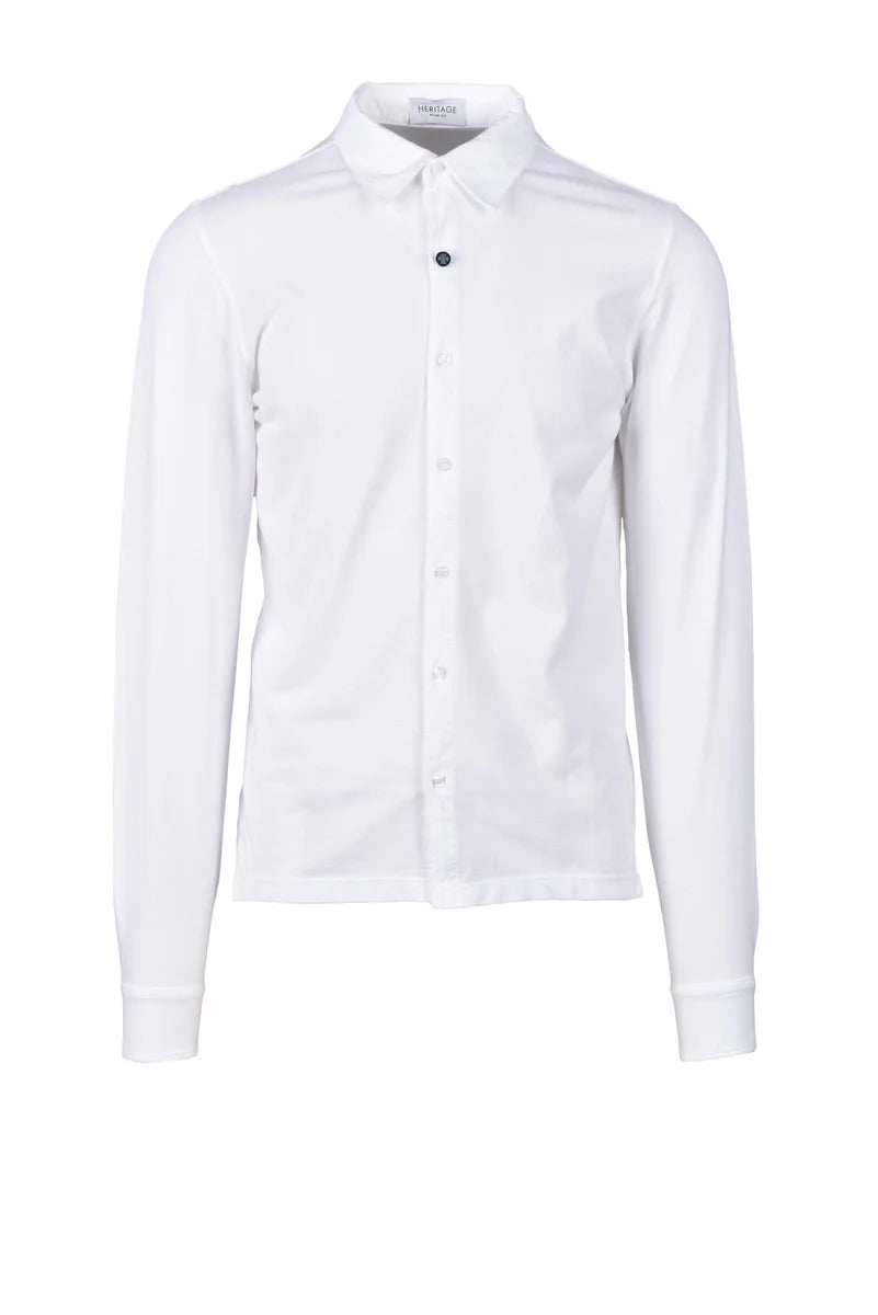 Heritage Camicia Cotone - Bianco