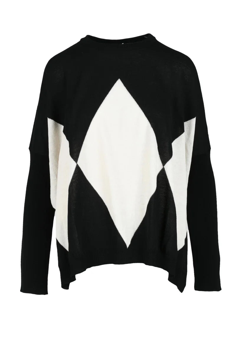 Jei-o' Maglia Nero/Bianco - Nero/Bianco