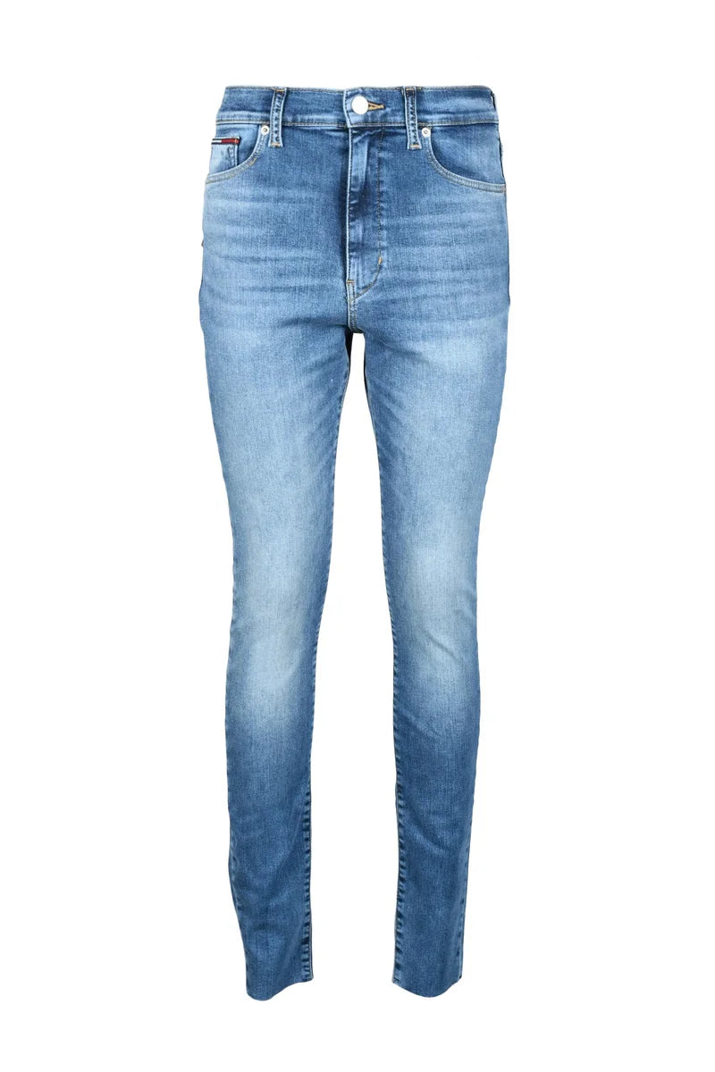 Tommy Jeans Donna Jeans Cotone Stretch - Denim