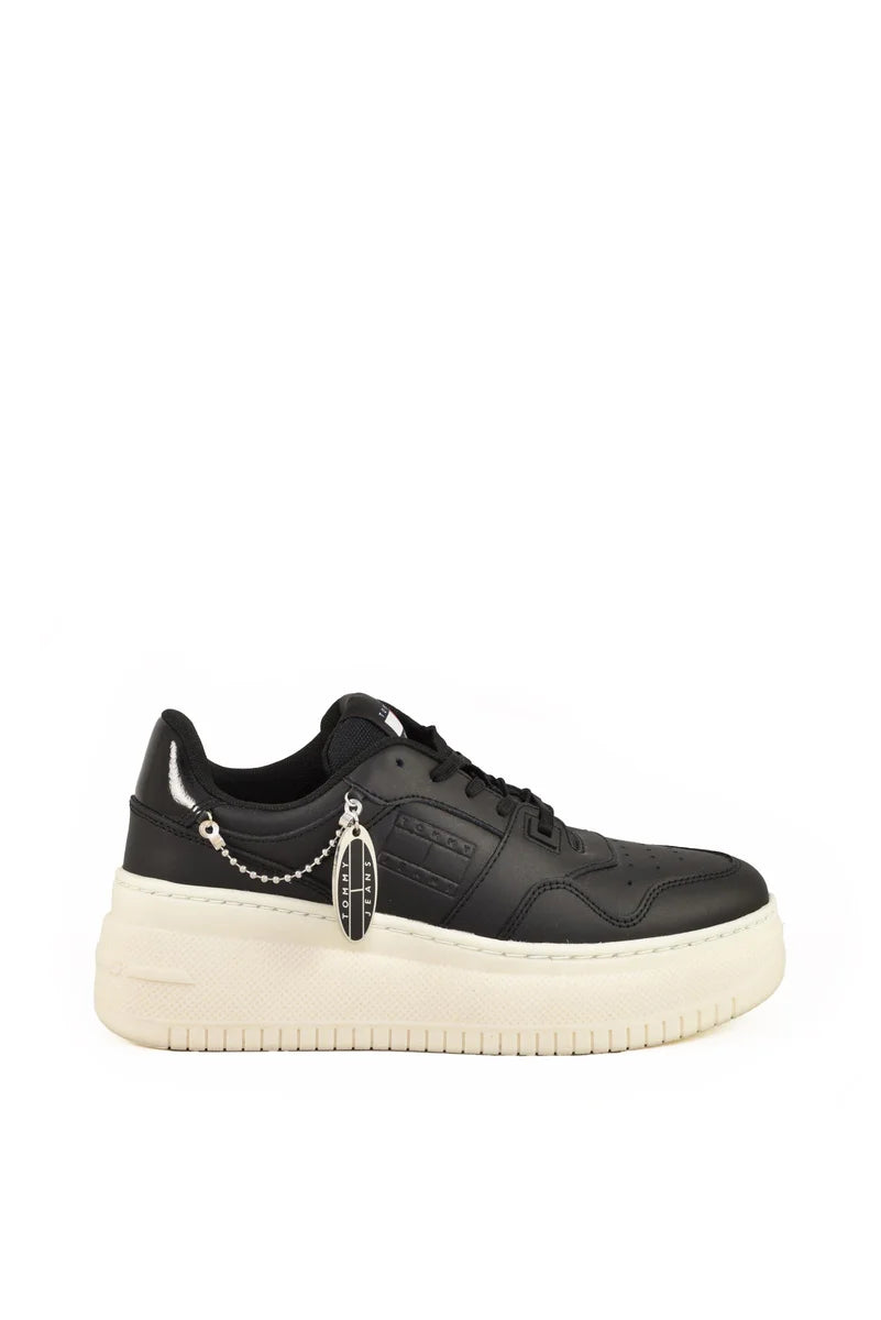 Tommy Jeans Sneakers Pelle - Nero