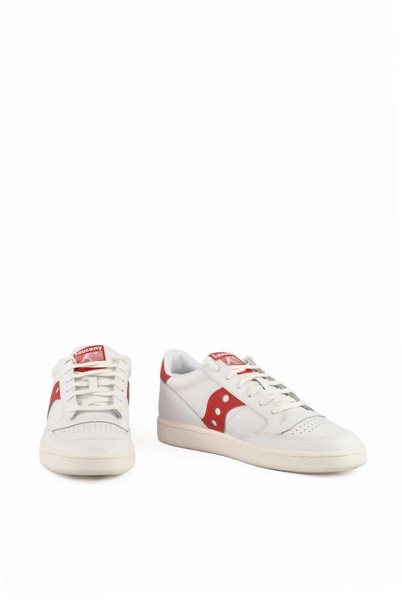 Saucony Sneakers Pelle - Bianco/Rosso