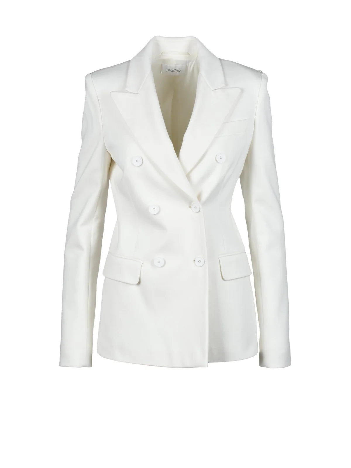 Sportmax Giacca Sestri Doppiopetto - Bianco