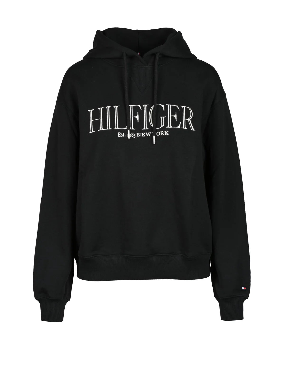 Tommy Hilfiger Felpa Cotone - Nero