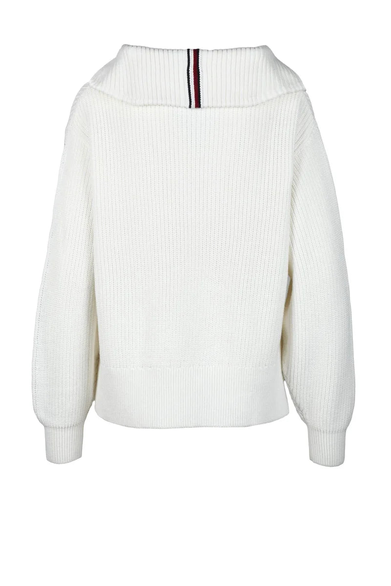 Tommy Hilfiger Maglione Cotone - Bianco
