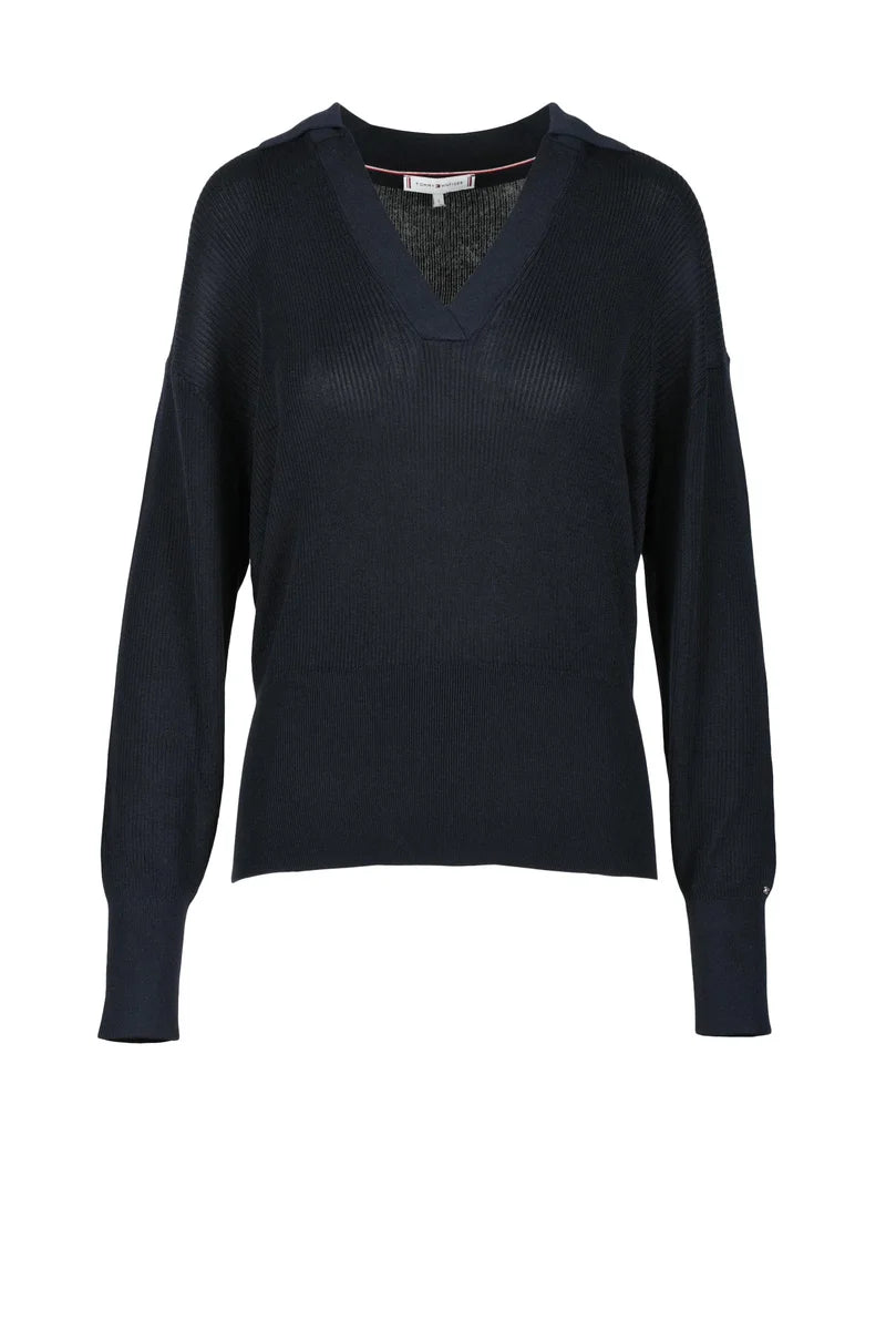 Tommy Hilfiger Maglioncino Donna Blu Notte