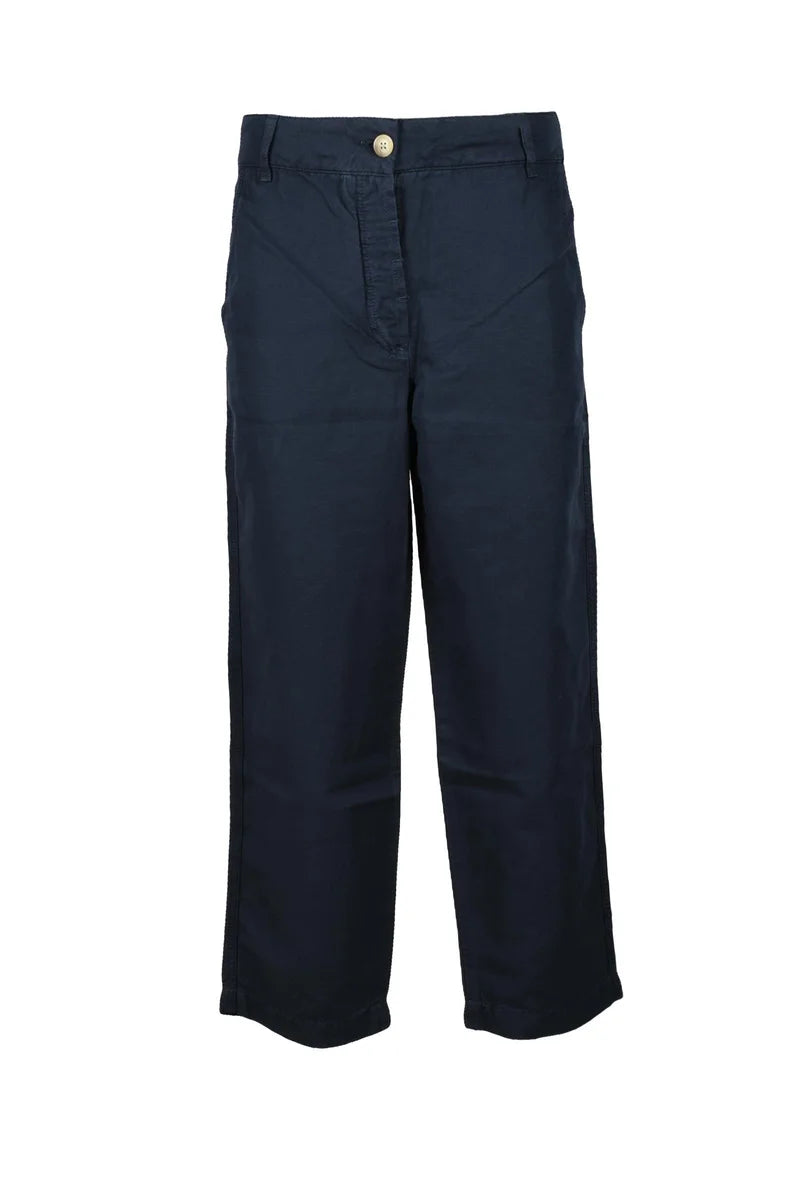 Tommy Hilfiger Pantaloni Cotone Lino - Verde