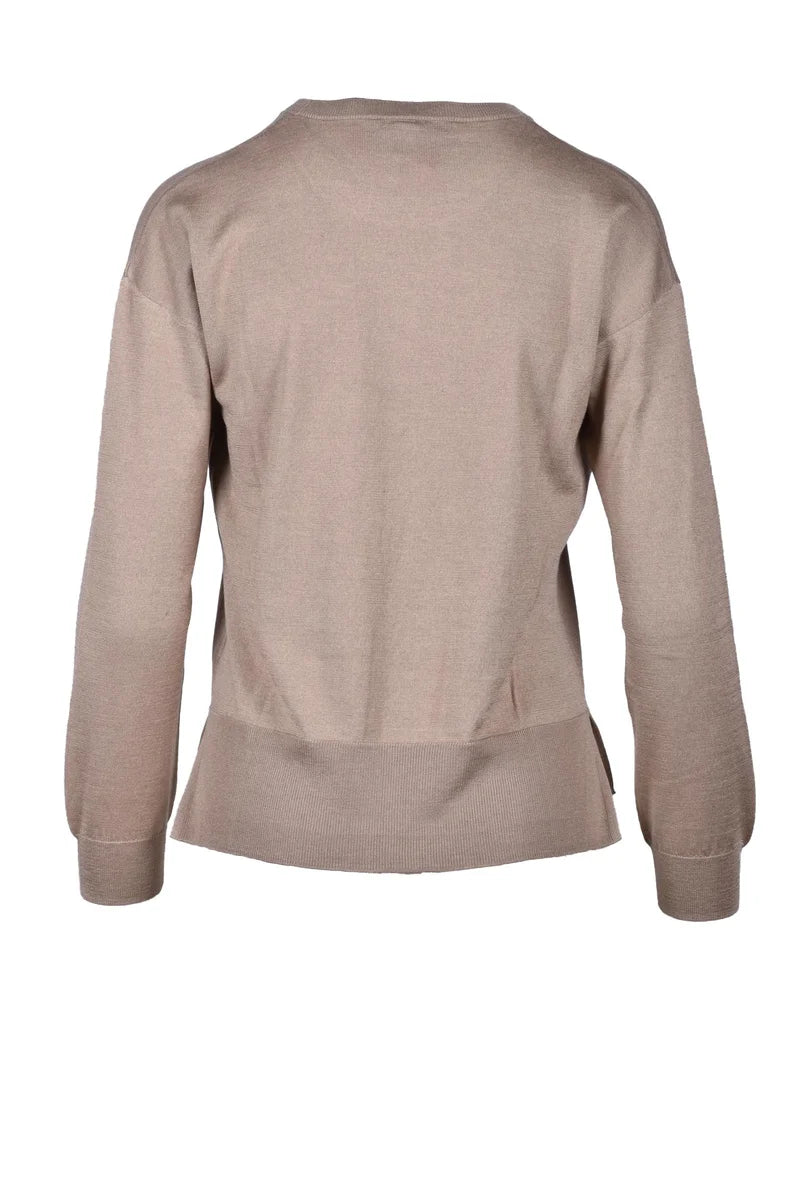 Wild Cashmere Maglia Seta e Cashmere - Taupe