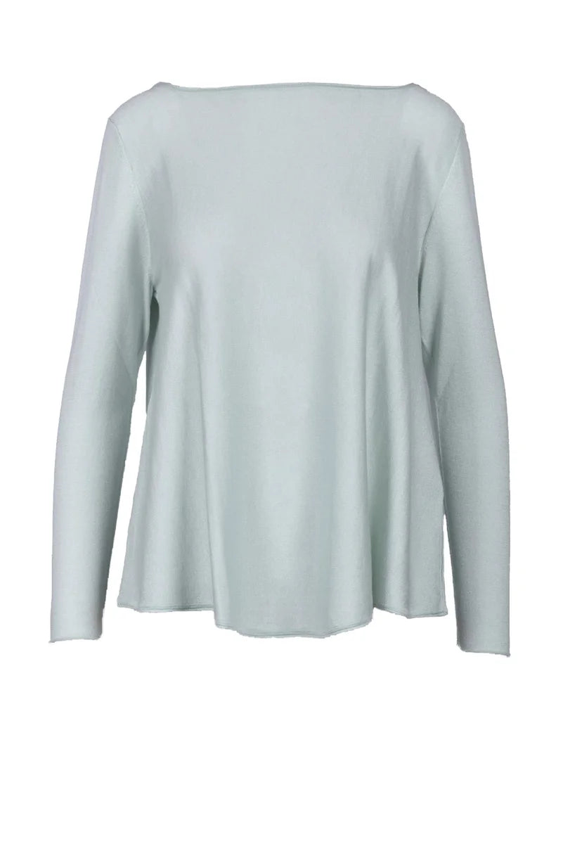 Wild Cashmere Maglia Seta e Cashmere - Verde Acqua