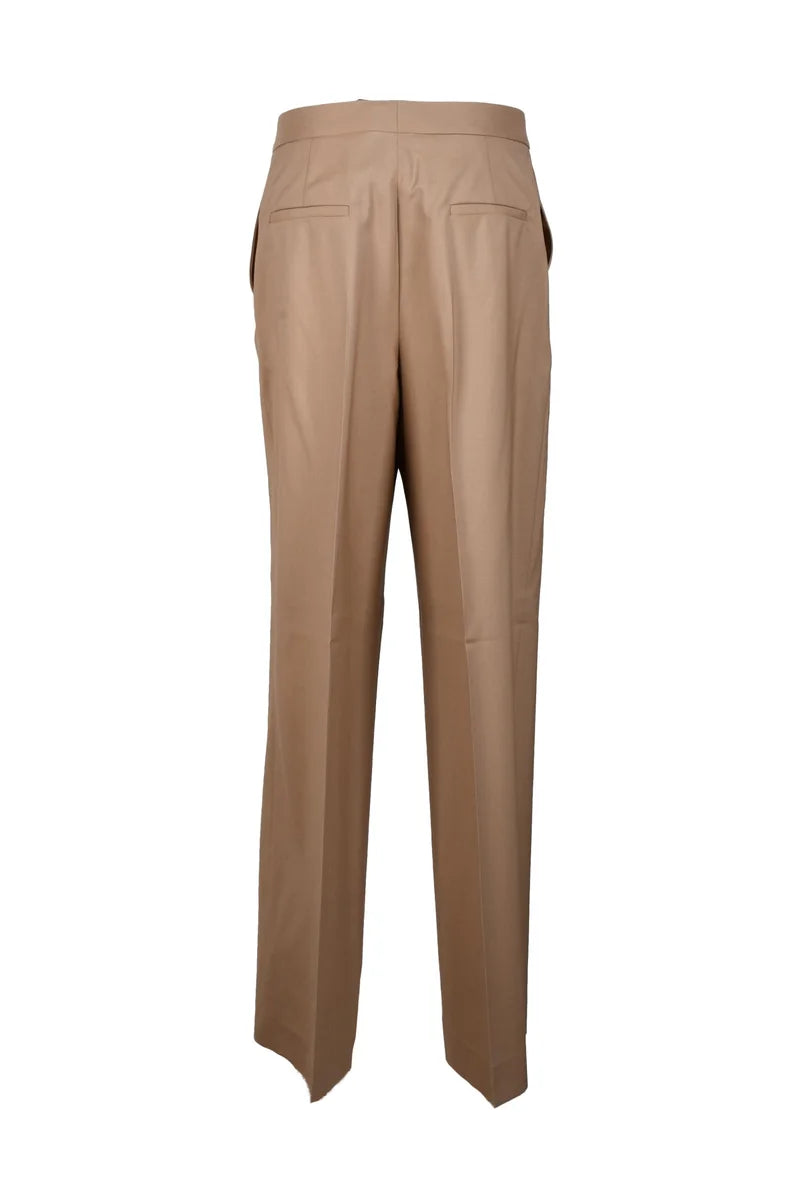 Fabiana Filippi Pantaloni Lana Vergine - Beige