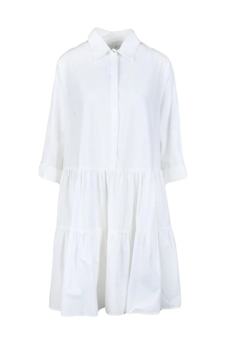 Fabiana Filippi Abito Chemisier Cotone - Bianco