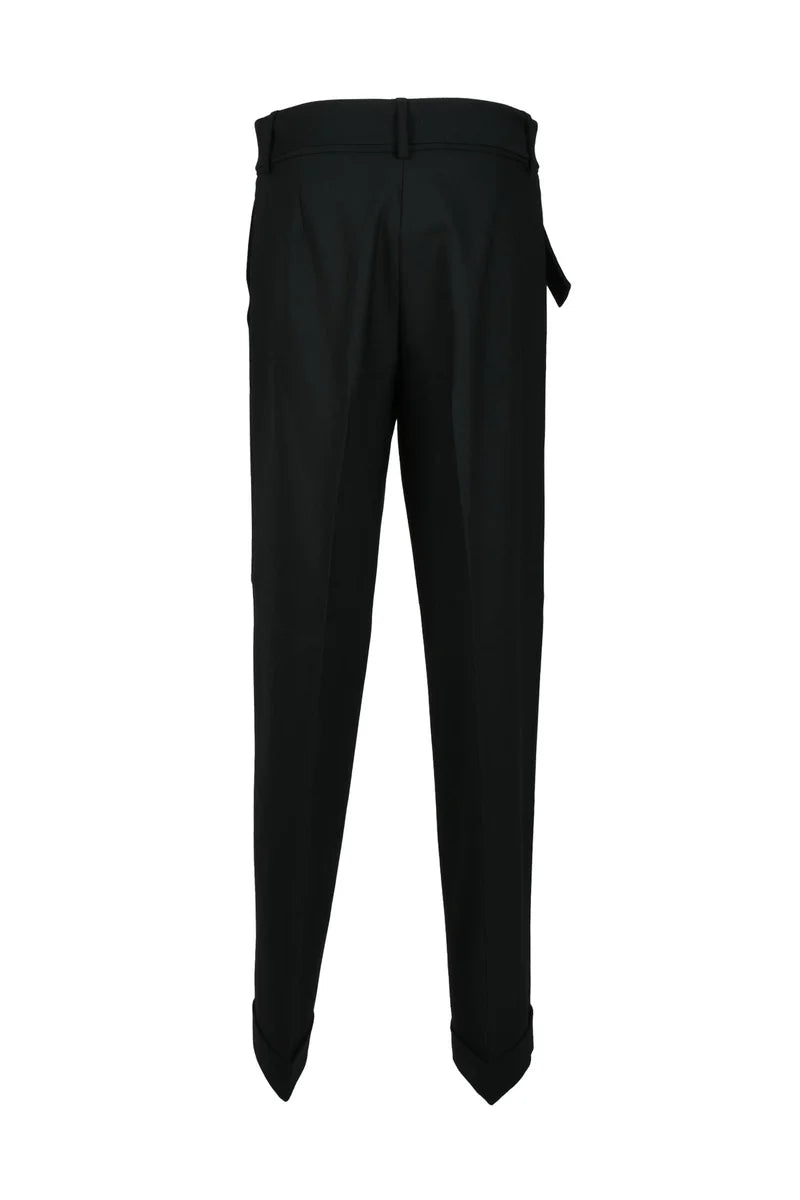 Fabiana Filippi Pantalone Lana Stretch - Nero