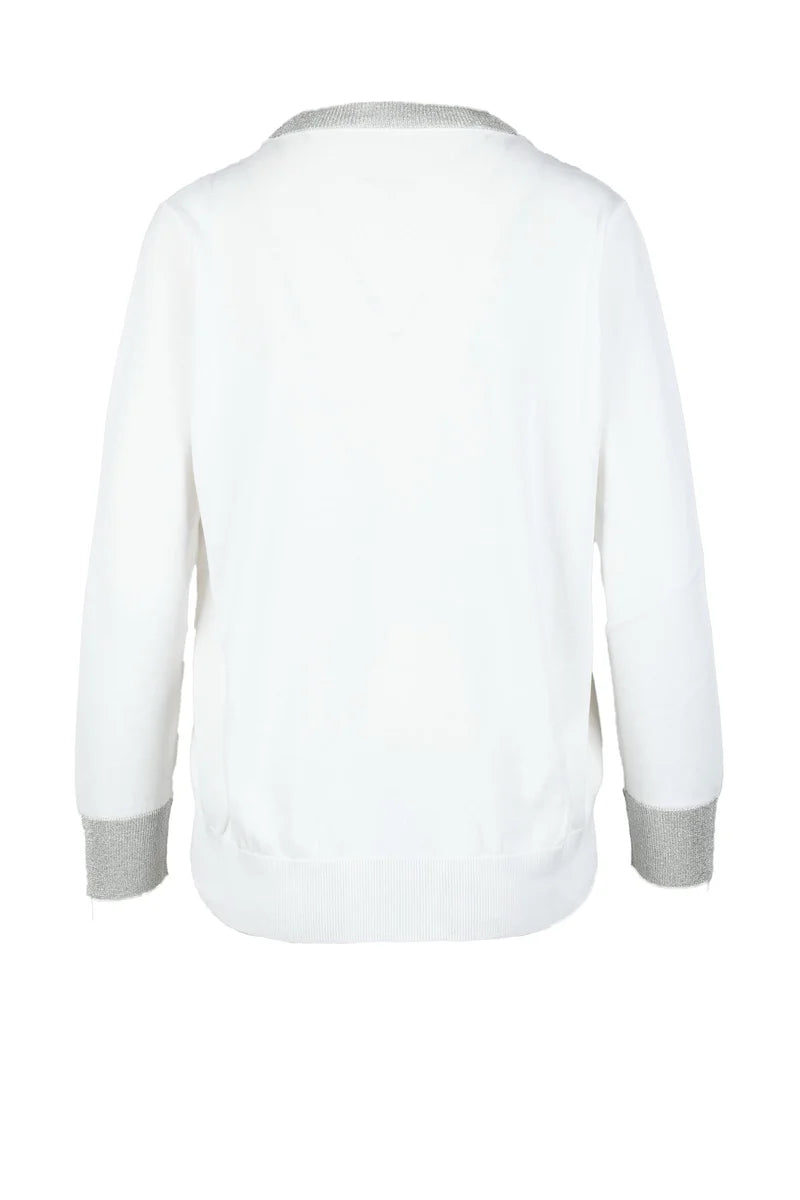 Fabiana Filippi Maglina Cotone - Indaco