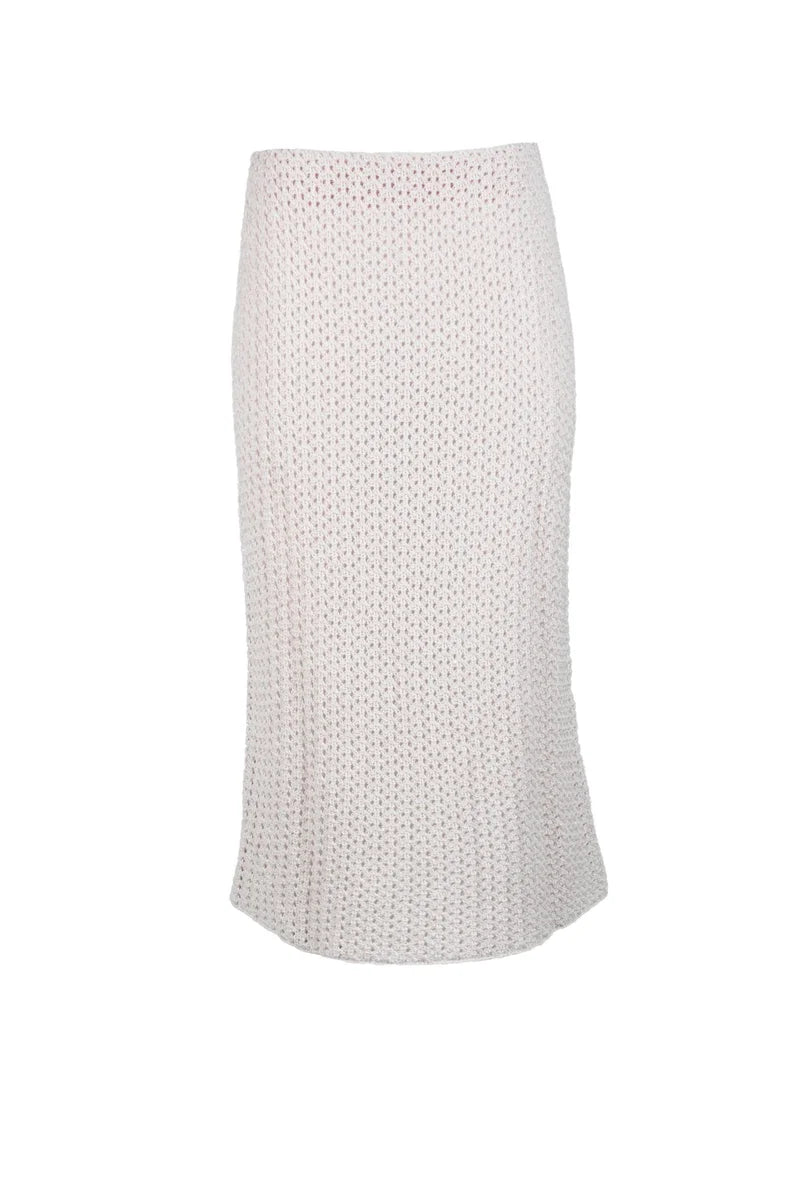 Fabiana Filippi Gonna Tricot Poliestere Elastan - Rosa