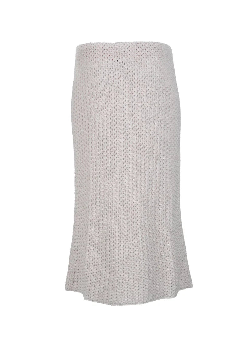 Fabiana Filippi Gonna Tricot Poliestere Elastan - Rosa