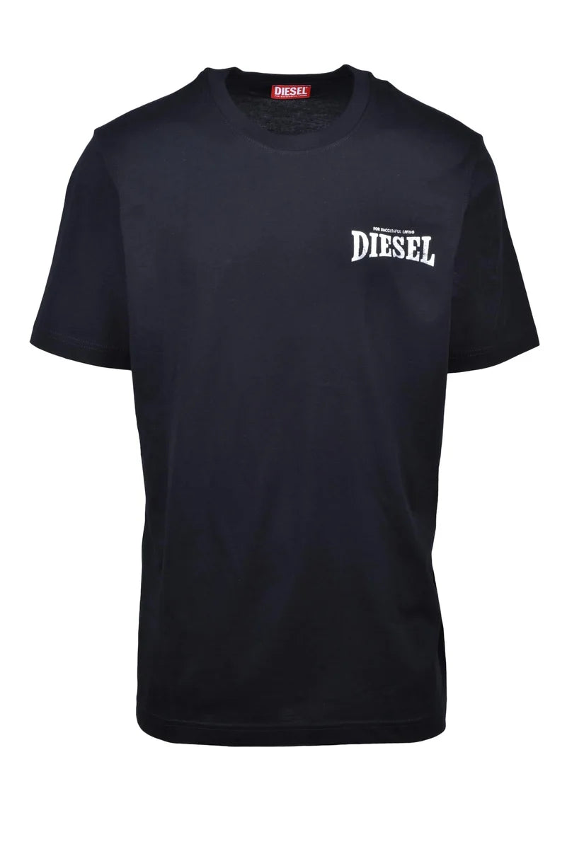 Diesel T-shirt Cotone - Nero