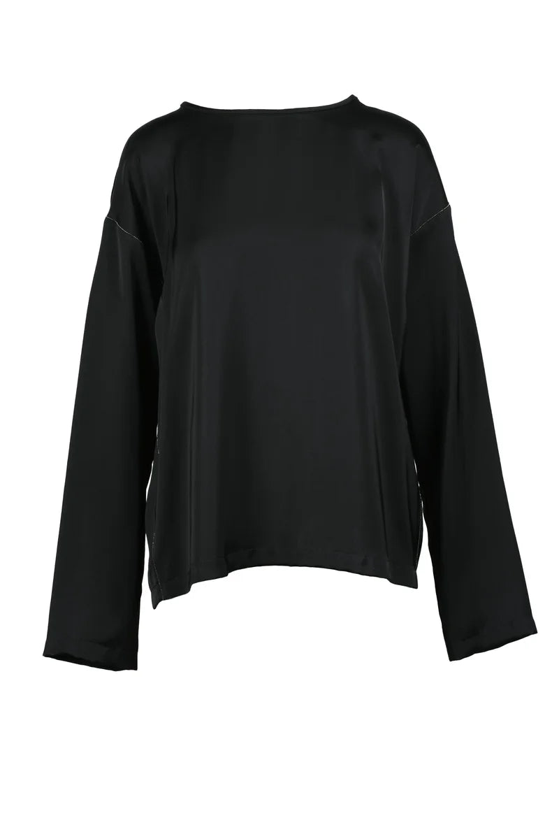 Fabiana Filippi Blusa Viscosa - Nero