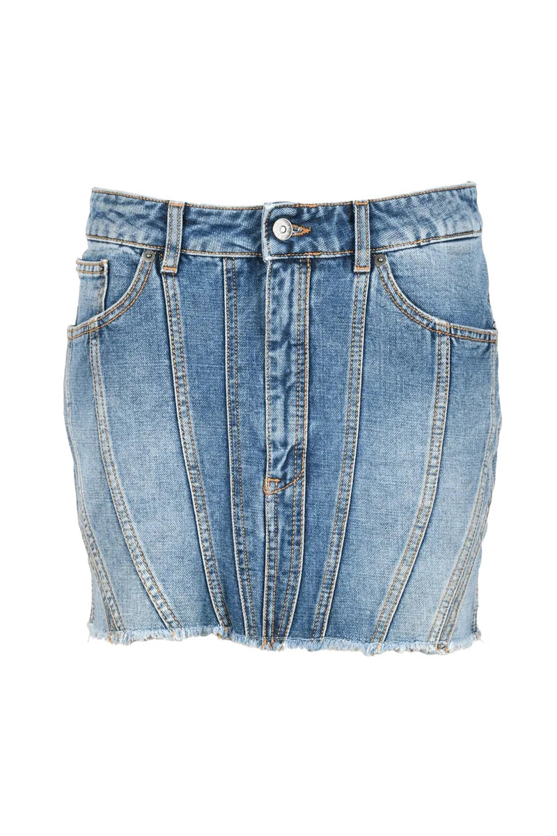 Dondup Gonna Mini Denim - Denim