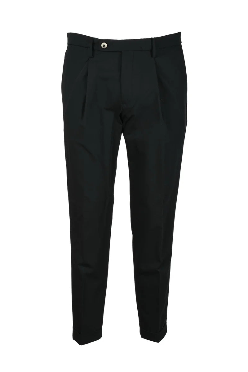 Michael Coal Pantalone Bi-Stretch Nero