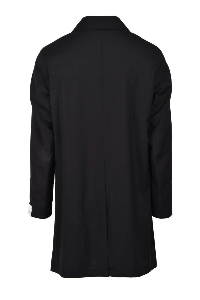 Alberto La Torre Spolverino Lana Vergine - Nero