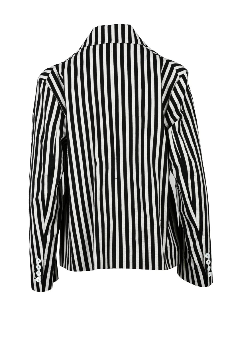 Setchu Giacca Sfiancata - Nero/Beige