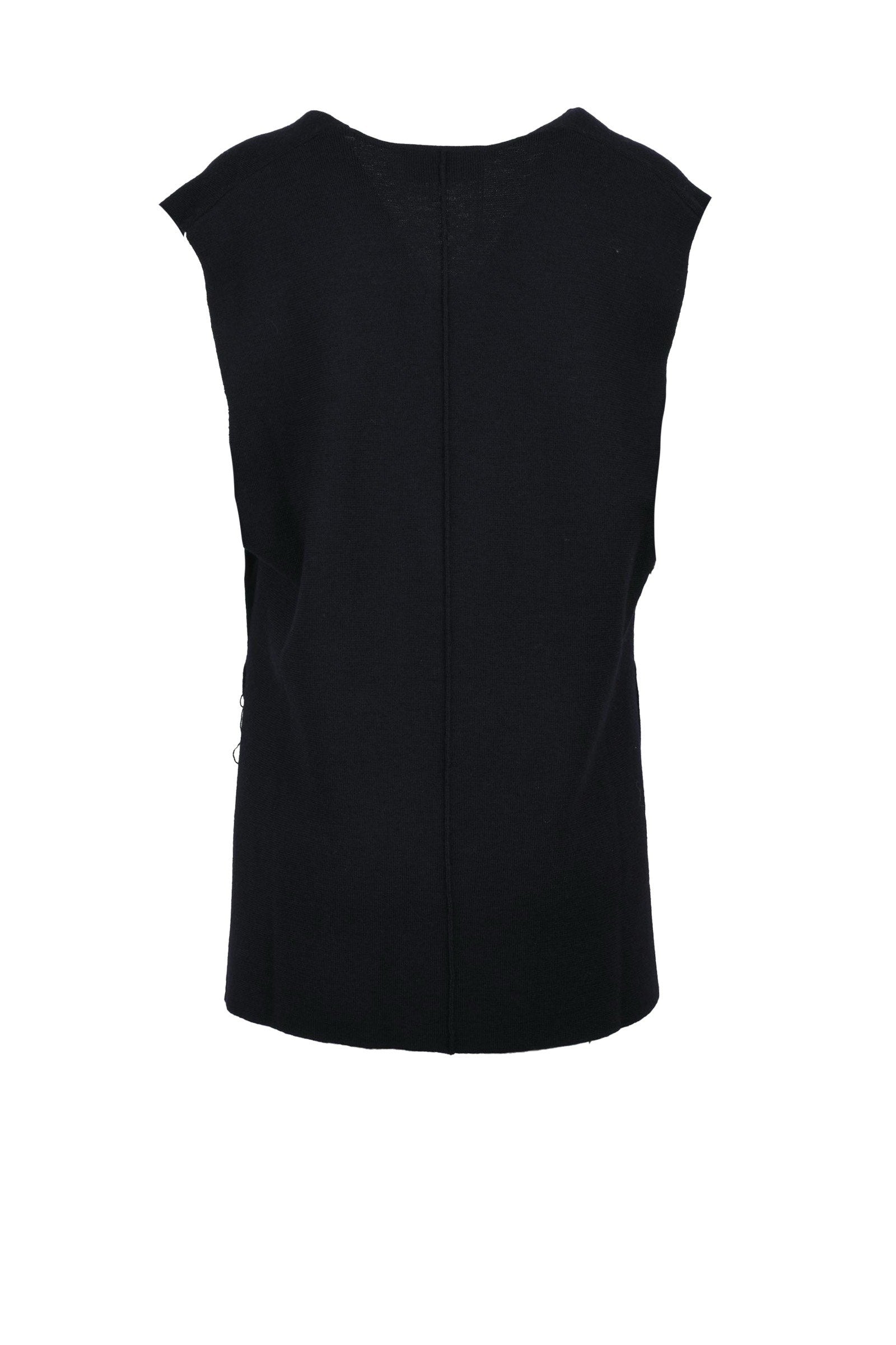 Meimeij Gilet Lana - Blu Notte