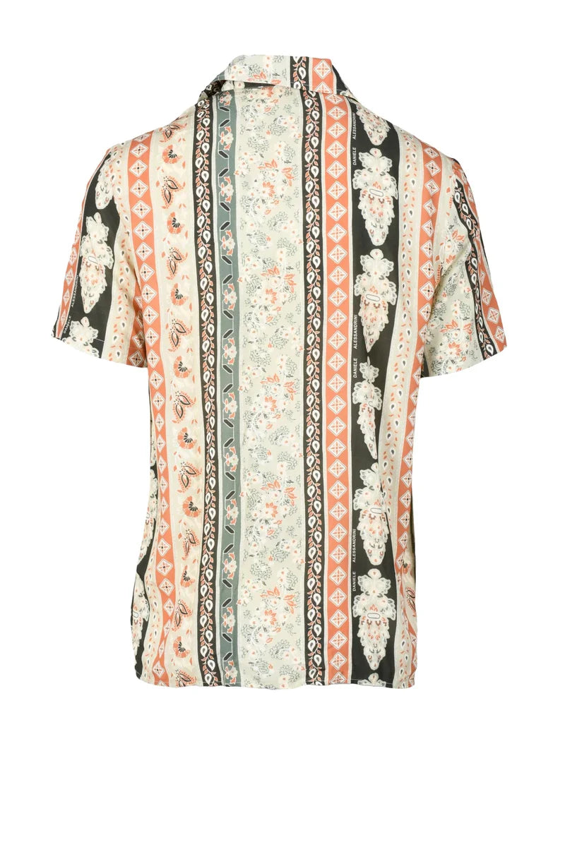 Daniele Alessandrini Camicia Stampata - Multicolore